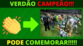 💥PALMEIRAS CAMPEÃO BRASILEIRO 2023  VERDÃO FAZ HISTÓRIA E AMPLIA RECORDE  0712023 [upl. by Atteuqal]