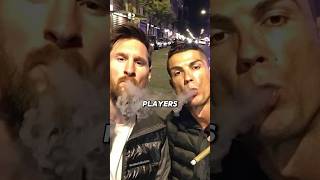 Ronaldo and Messi Caught Smoking 😱💔  Must Watch  shorts ronaldo [upl. by Kristin]