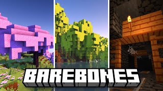 BareBones x Fresh Animations x BSL  Minecraft 1201  121 Best Resource Packs  2024 [upl. by Zolner743]