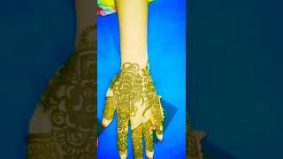 Hater mehendi design 2024❤️🥰mehndidesign artist henna art 2024 shortsviral viralreels [upl. by Ecertak]