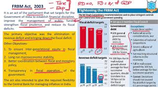 What is FRBM Act 2003   FRBM Act 2003 అంటే ఏమిటి  La Excellence [upl. by Irab]