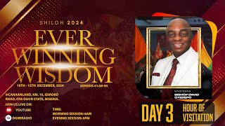 SHILOH 2024 HOUR OF VISITATION DAY 3  EVER WINNING WISDOM  12 DECEMBER 2024 FAITH TABERNACLE OTA [upl. by Cottrell429]