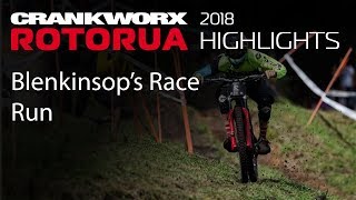 Sam Blenkinsops Race Run  Crankworx Rotorua Downhill 2018 [upl. by Bird]