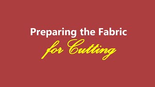 Preshrinking of Fabric [upl. by Erline]