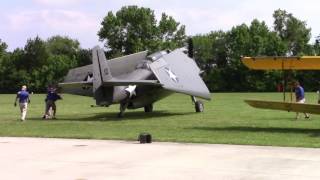 TBM Avenger Engine Start Wings Unfold and Takeoff [upl. by Aliekat361]