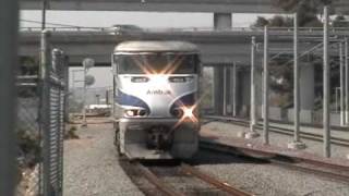 RARE Must See Amtrak 572 with 10 Low level Cars and the Full Dome [upl. by Adnorehs]