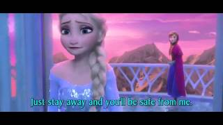 FROZEN  For the First Time in Forever Anna and Elsa  Official Disney 3D Movie Clip  With Words [upl. by Urial]