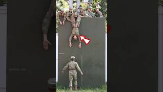 Army crossing the wall 😱 shortsfeed viralvideo viralshort [upl. by Nahgam]