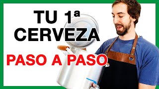 🍺 CÓMO HACER CERVEZA ARTESANAL EN CASA PASO A PASO 🏠 Receta de cerveza fácil Tutorial cerveza 26 [upl. by How639]