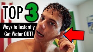 How to Get Water Out of Your Ears  TOP 3 WAYS [upl. by Lordan]