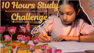 10 Hours productive study challenge 📚🏆 [upl. by Scholz]