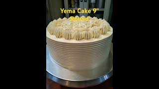 Yummy Yema Cake 9quot baking cake cakedecorating food [upl. by Yblocaj348]