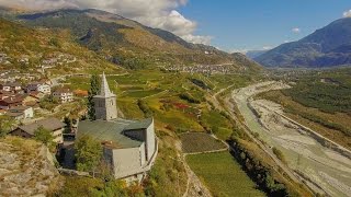 Herbstflug im Wallis [upl. by Nileuqcaj614]