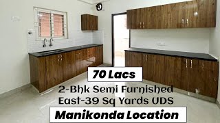 2Bhk East Facing Semi Furnished  Ready To Move  Manikonda  Hyderabad  KeyXO Properties [upl. by Skip]