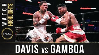 Davis vs Gamboa HIGHLIGHTS December 28 2019  PBC on Showtime [upl. by Nicholas914]