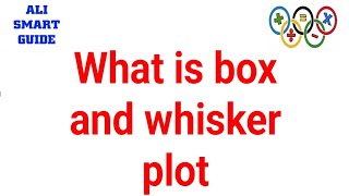 what is Box and Whisker plot [upl. by Anoval]