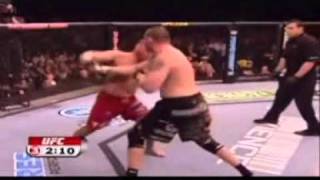 Guiles Theme goes with Everything Randy Couture beats up Tim Sylvia [upl. by Uahsoj]