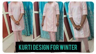 kurti design for winter sabilasaifiofficial [upl. by Aillicec]