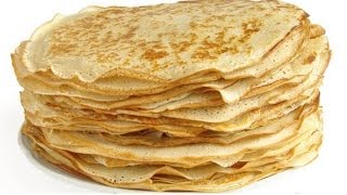 Eastern style cooking Blini  The Russian Pancakes Easy but supertasty crepes recipe [upl. by Nerot]