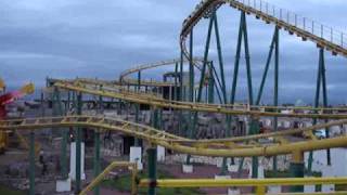 Roller Coaster in Erbil Family FunKurdistan Region [upl. by Kcirdde767]