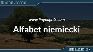 Alfabet niemiecki  nauka języka niemieckiego naukaniemieckiego deutschlernen [upl. by Savdeep]