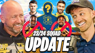 WHO LEFT WHO SIGNED AND WHY Hashtag United 2324 Squad Update [upl. by Ellerol]