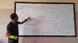 minimum deviation in prism 11 [upl. by Aredna]