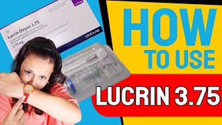 Lucrin Depot 375 mg  How to use [upl. by Mcdonald]