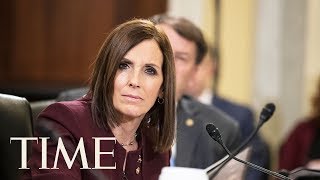 Senator Martha McSally Calls CNN Reporter Liberal Hack After Being Asked About Impeachment  TIME [upl. by Bubalo]