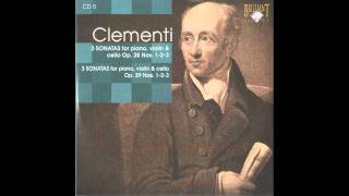 Clementi sonata for piano violin and cello Op 29 No 1 in C major [upl. by Kinzer762]