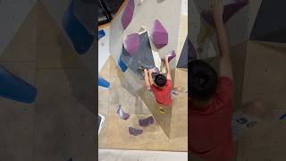 Comp style bouldering climbing rockclimbing ifscwc ifsc toprope fun boring [upl. by Grimaud]