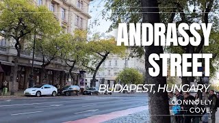 Andrassy Street  Andrassy Avenue  Budapest  Hungary  Things To Do In Budapest [upl. by Mij793]