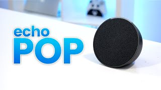 Echo Pop  La PEQUEÑA pero poderosa BOCINA con ALEXA [upl. by Yrrot33]