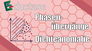 Phasendiagramm  Phasenübergänge  Dichteanomalie  Physikalische Chemie [upl. by Nomyt]