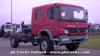 pktrucks Mercedes Atego 1328AF 4x4 chassis cabin  NEW [upl. by Mcarthur]