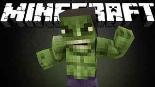 Minecraft  Minecraft  THE INCREDIBLE HULK MOD [upl. by Netnerb]