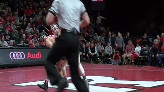 Big Ten Wrestling 174 LBs  Ohio States Bo Jordan vs Rutgers Joe Grello [upl. by Yart]