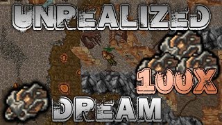 Najdroższy opening  Tibia  100x Unrealized Dream [upl. by Asyle]