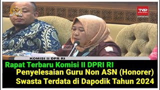 🔴Penyelesaian Guru Non ASN Honorer Swasta Terdata di Dapodik Tahun 2024 Terbaru [upl. by Giacobo996]