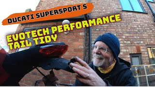 Ducati Supersport S  Evotech Performance Tail Tidy [upl. by Rasia951]