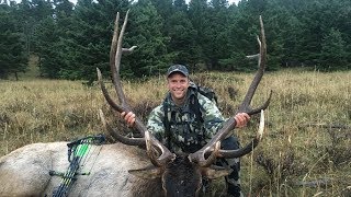 Archery Elk Hunt Montana  Stuck N the Rut 86 [upl. by Akerahs]