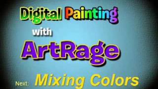 ArtRage Digital Painting Tutorial 1  Artrage Settings [upl. by Ailem]