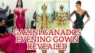 GAZINI GANADOS EVENING GOWN REVEALED  MISS UNIVERSE 2019 [upl. by Arvo]