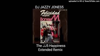 BONEY MFELICIDAD The JJ5 HAPPINESS EXTENDED REMIX by DJ JAZZY JONES5 [upl. by Seligman]