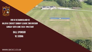 Sowerby Bridge Church Institute CC 3rd XI v Barkisland CC 3rd XI [upl. by Zubkoff839]