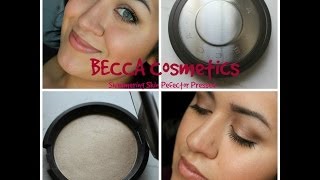 BECCA Shimmering Skin Perfector Pressed Moonstone [upl. by Shaina861]