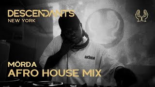 MÖRDA Afro House  Tech DJ Set Live From DESCENDANTS New York [upl. by Rengaw]