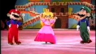 Super Mario Bros gets real at the Ice Capades in 1989 [upl. by Sinegold]