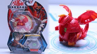 Bakugan Battle Planet  PYRUS DRAGONOID UNBOXING [upl. by Ettelimay]