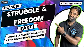 Class 10  Struggle and Freedom  Social Science  Part 1  SCERT  RELEARN  SSLC Chapter 6 [upl. by Yroggerg]